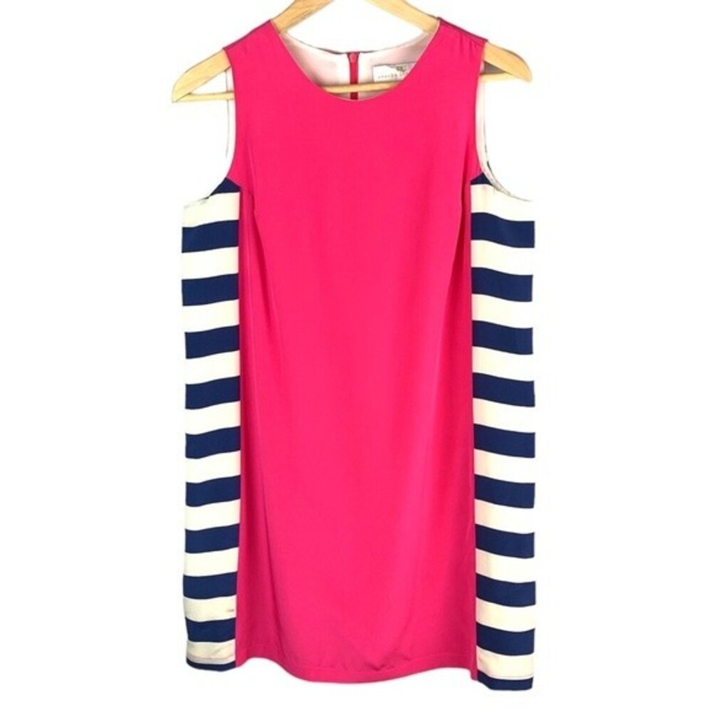 Amanda Uprichard women’s silk shift dress size medium fuchsia
